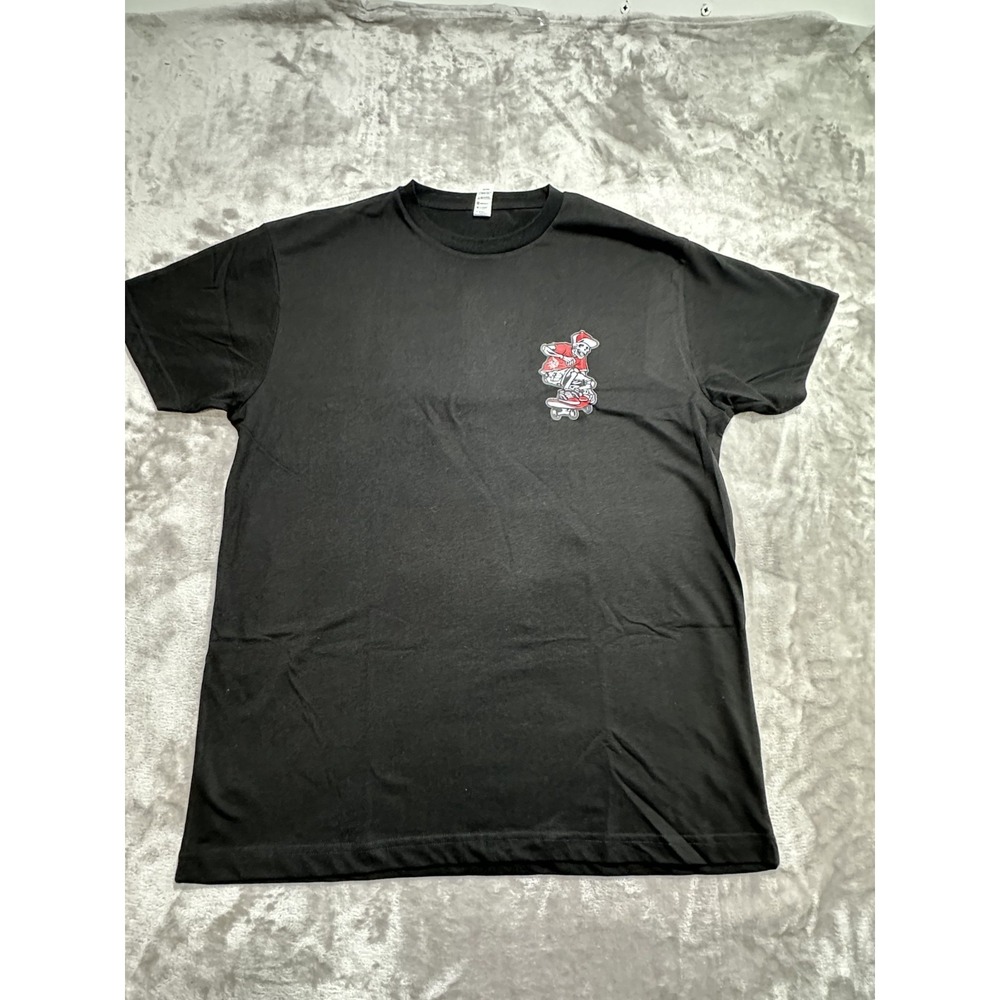 Gitana Brand T-Shirt Men's Size Large‎ Black Short Sleeve Crew Neck Skate NWOT